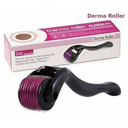Derma Roller 540 Titanium Needle (0.5mm) Facial & Hair Therapy Microneedle
